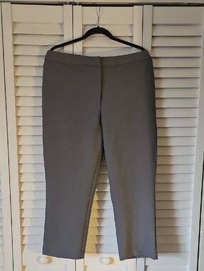 Rachel Zoe Women's Sleek Straight-Leg Pants - Gray